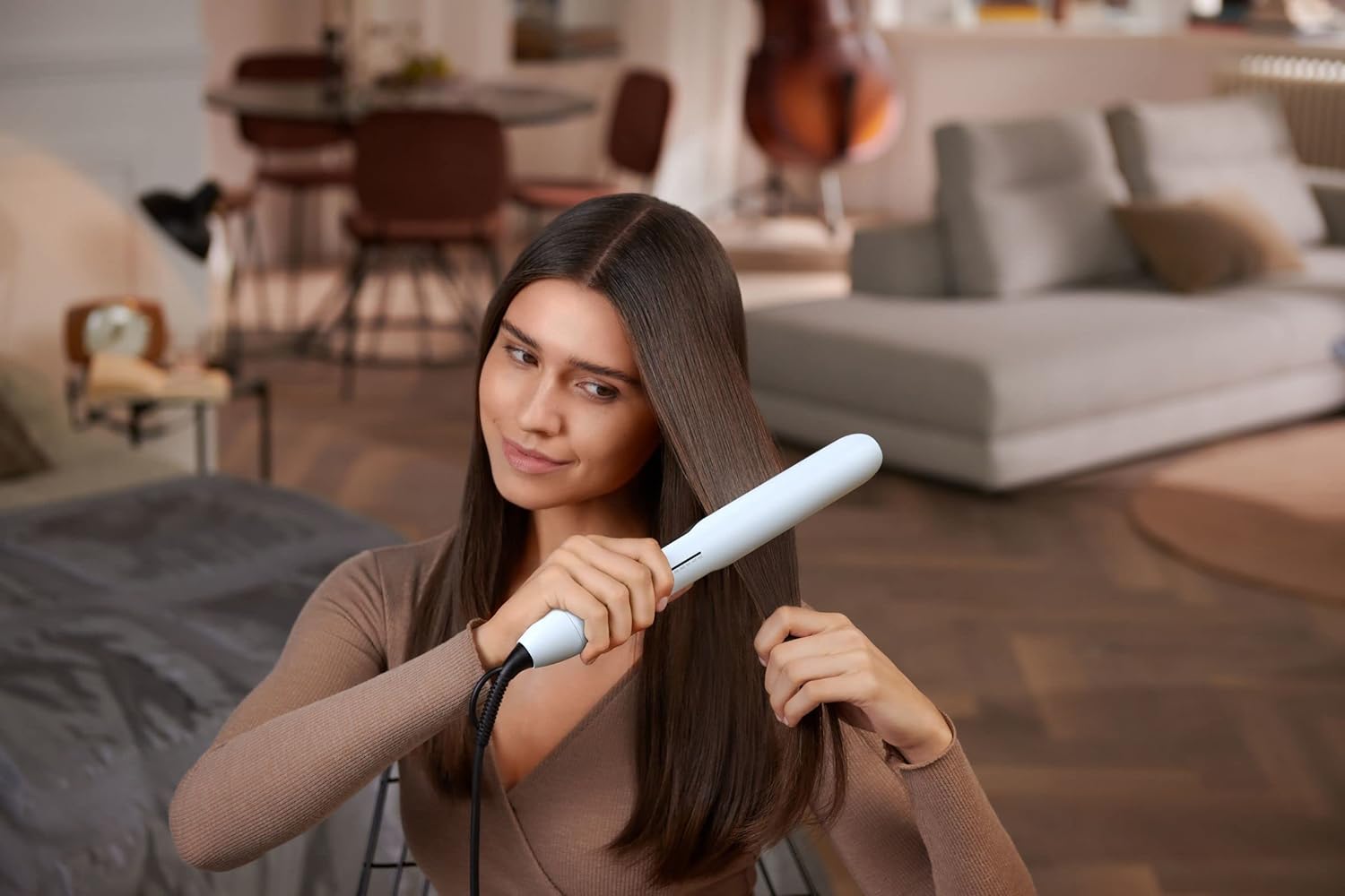 5000 Series Straightener BHS520/03, 2 Years Guarantee Pale Sky Blue
