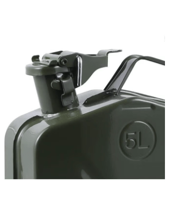 10L Petrol Canister with Portable Handle Stainless Steel Fuel Tank