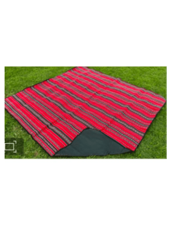 Foldable Picnic Rug Bohemian Picnic Beach Mat Blanket Portable with Carrying Strap Size: 2m*2m