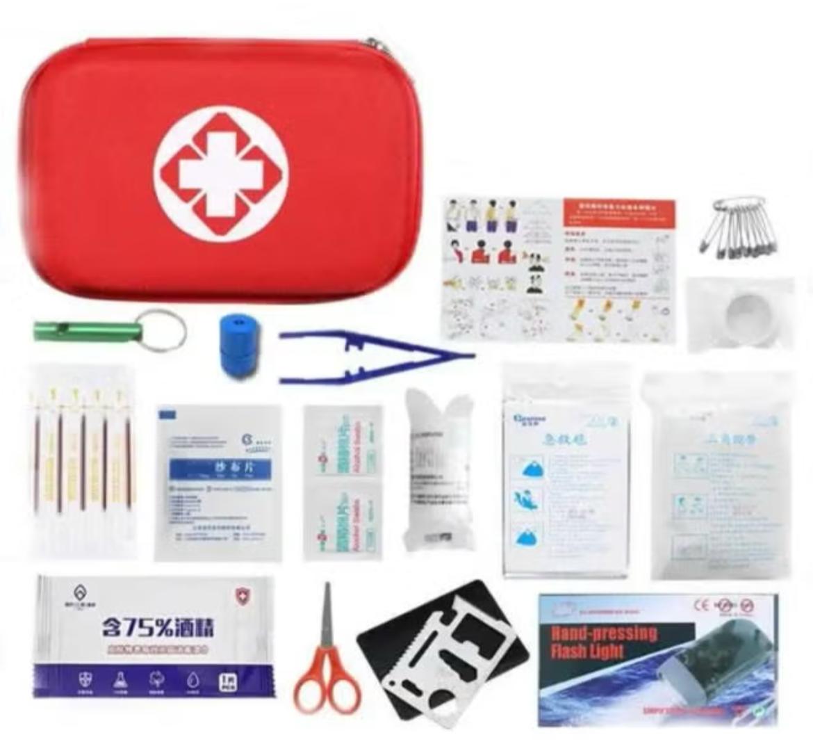 Portable Medical Bag Emergency First Aid Storage Box Household Outdoor Travel Camping Equipment Medicine Survival Kit