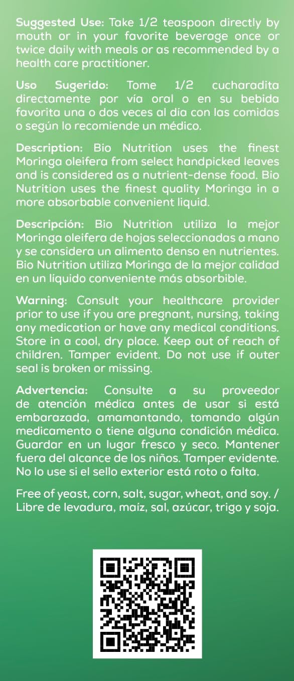 Moringa Liquid, 4fl. oz