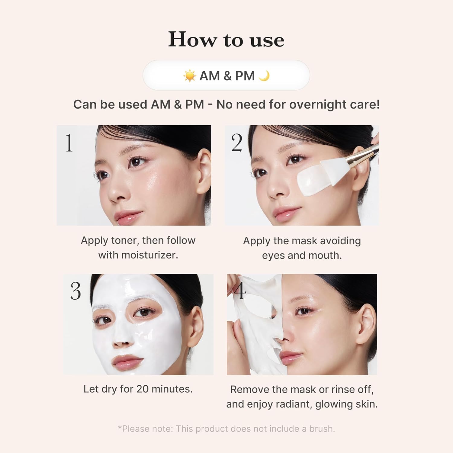 Collagen Glazed Milky Glow Daytime Wrapping Mask