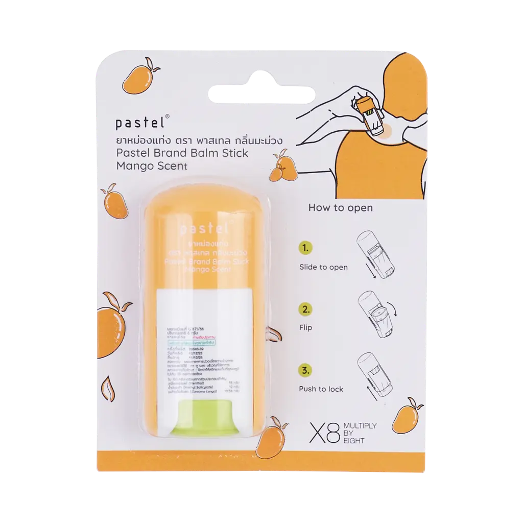 Pastel Balm Stick - Mango Scent