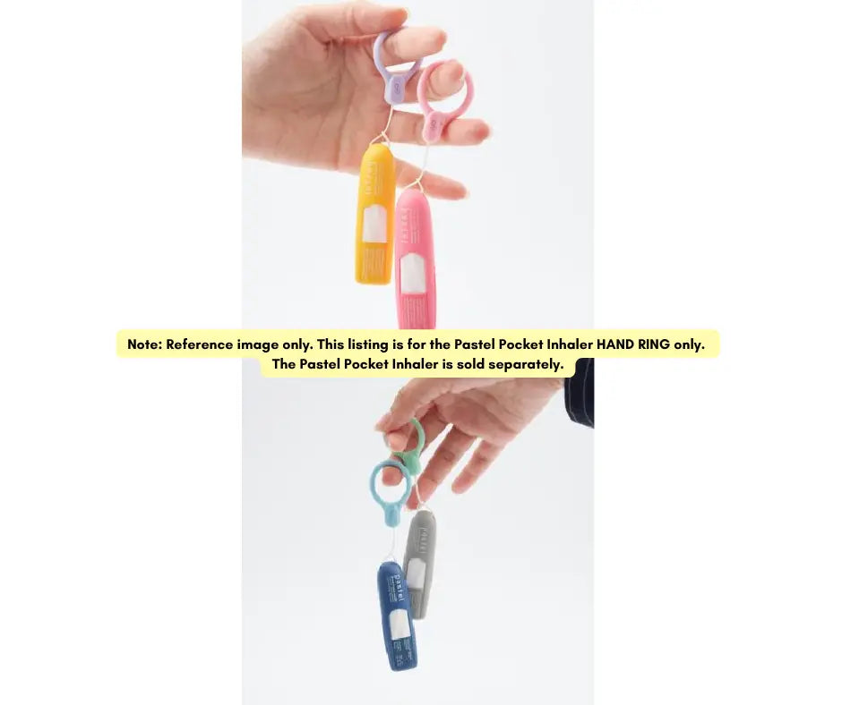 Pastel Inhaler Hand Ring - Green