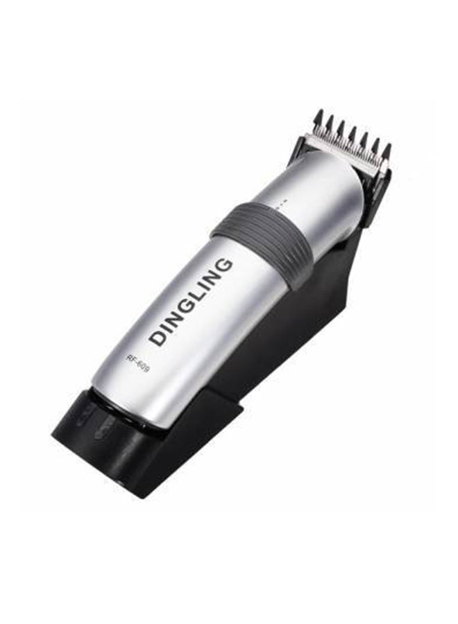 DINGLING Electric Hair Clipper RF-609 sliver 17x 4.8x 4cm