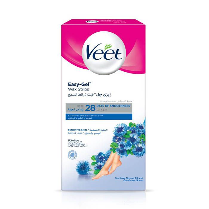 Veet Coldwax Strips Sensitive 20'S