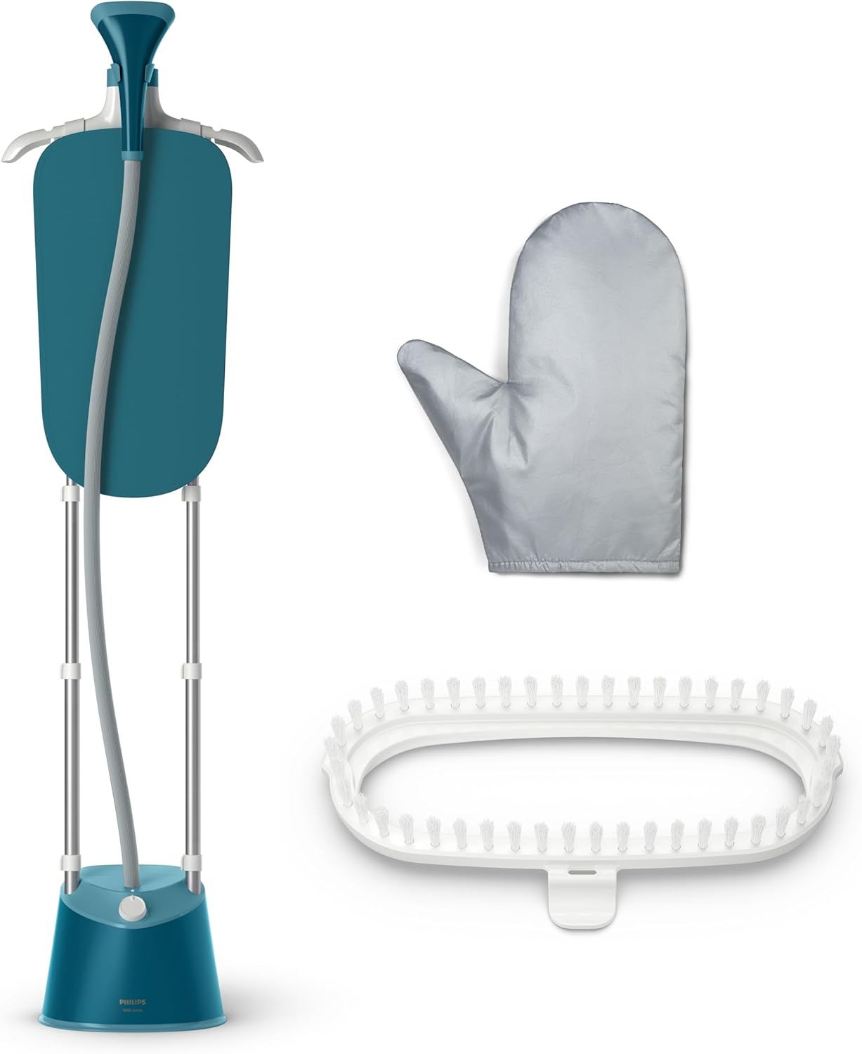 1000 Series Garment Steamer Detachable Water Tank 1.8 L 1800 W STE1040/26 Blue/Silver