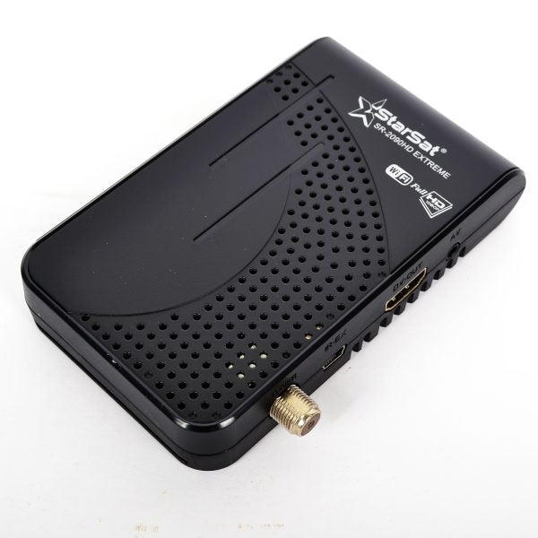 StarSat SR-2090HD Extreme Full HD، 2xUSB، HDMI، EPG، MPEG4، Blind Scan، YouTube، PVR، DVBS2، 3G &amp; WiFi مدعوم (جهاز WiFi غير متضمن)