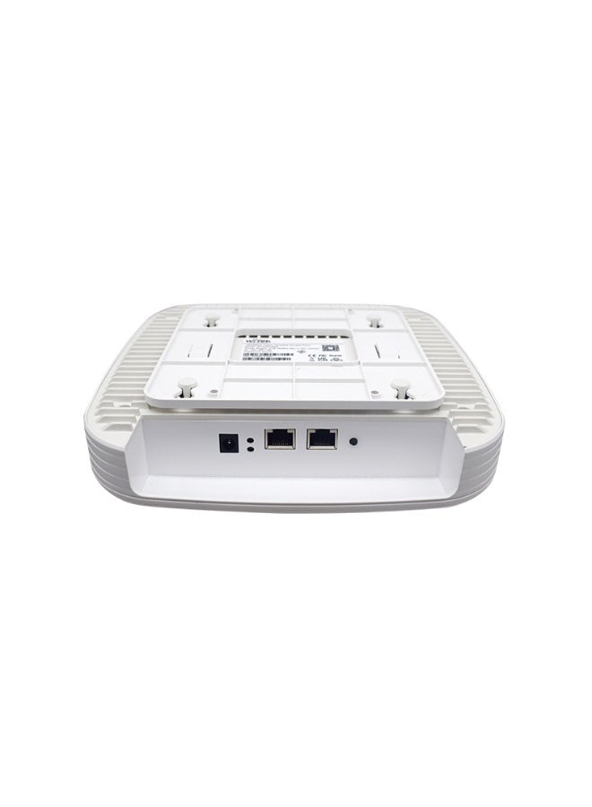Wi-Tek WI-AP218AX V2 Dual-Band Wi-Fi 6 Indoor Access Point, AX1800 High-Speed Performance, Multi-User MIMO, Long-Range Coverage, Secure & Stable Connection, Ceiling/Wall Mount – White