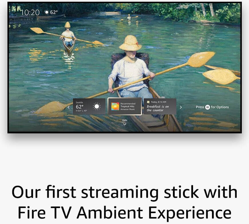 Amazon Fire TV Stick 4K Max streaming device 2nd Generation with 16GB Wi-Fi 6E