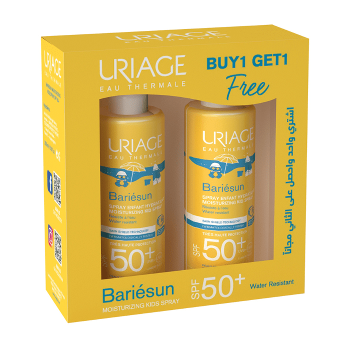 Uriage Bariesun Spf 50+ Moisturising Kids Spray 200 Ml Promo (1+1)