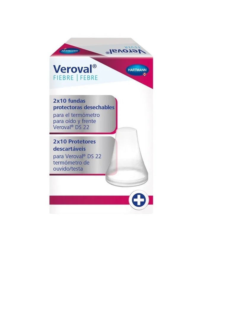 VEROVAL Ear and Forehead Thermometer set