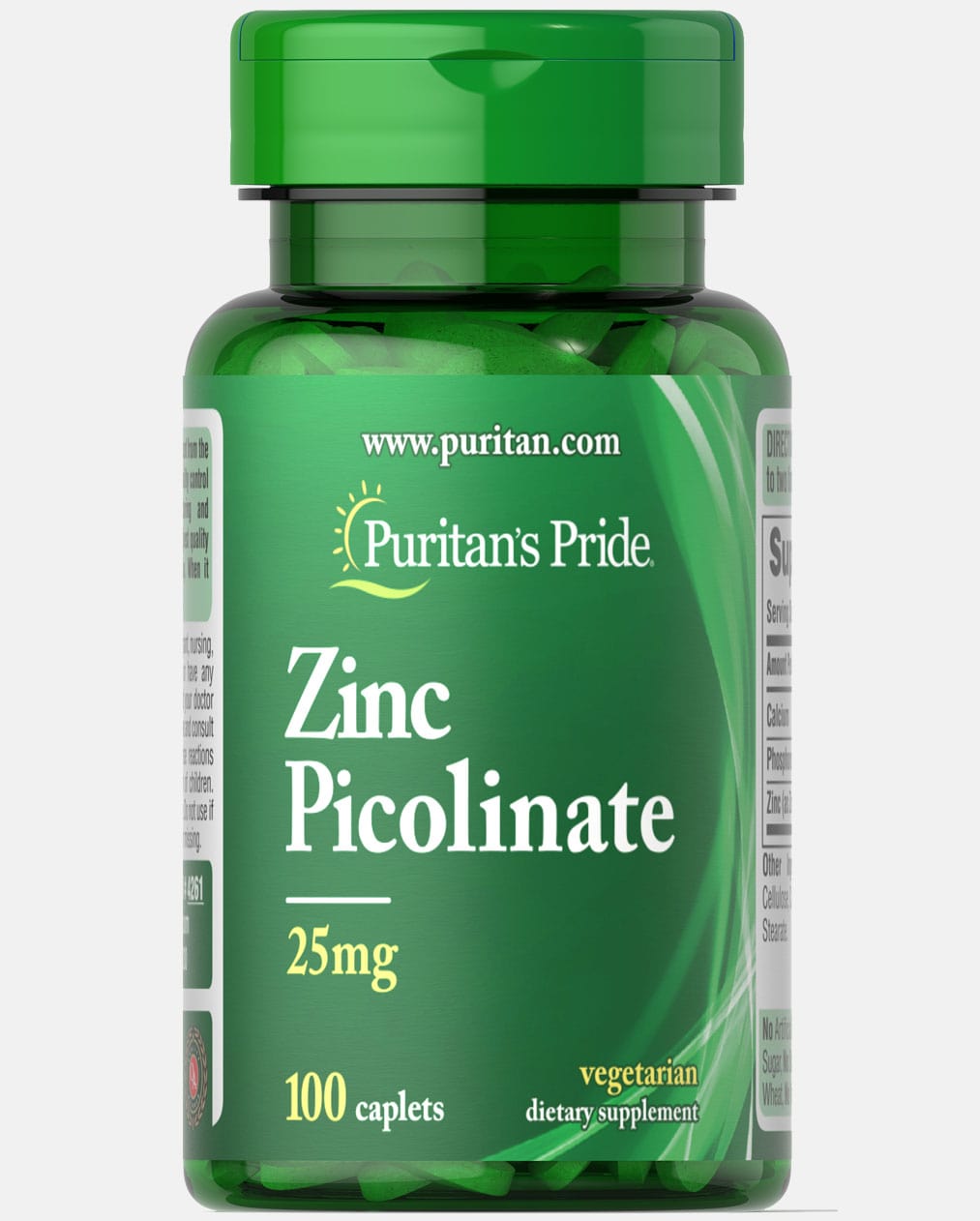 Puritans Pride Zinc Picolinate Zinc 25Mg Tabl 100