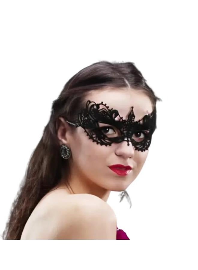 Women Masquerade Mask Lace Masquerade Party Decor No: 3026