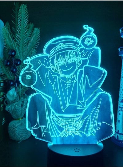 3d led night light Toilet-Bound Hanako kun 3D Led ANIME LAMP 7 Color Changing Nightlights Hanako kun Lampara For Xmas Gift