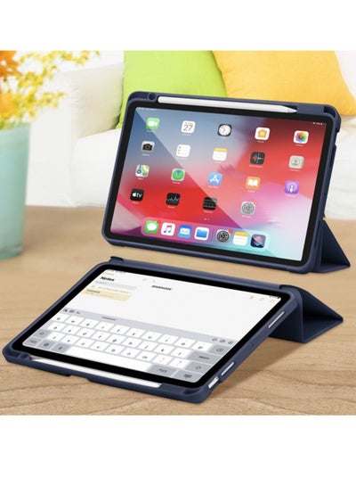 iPad Air Case for iPad Air 5th Gen (2022) & iPad Air 4th Gen (2020) Slim Fit Case with Shockproof TPU Back, Built-in Pencil Holder & Auto Sleep/Wake Perfectly Compatible with iPad 10.9 inch