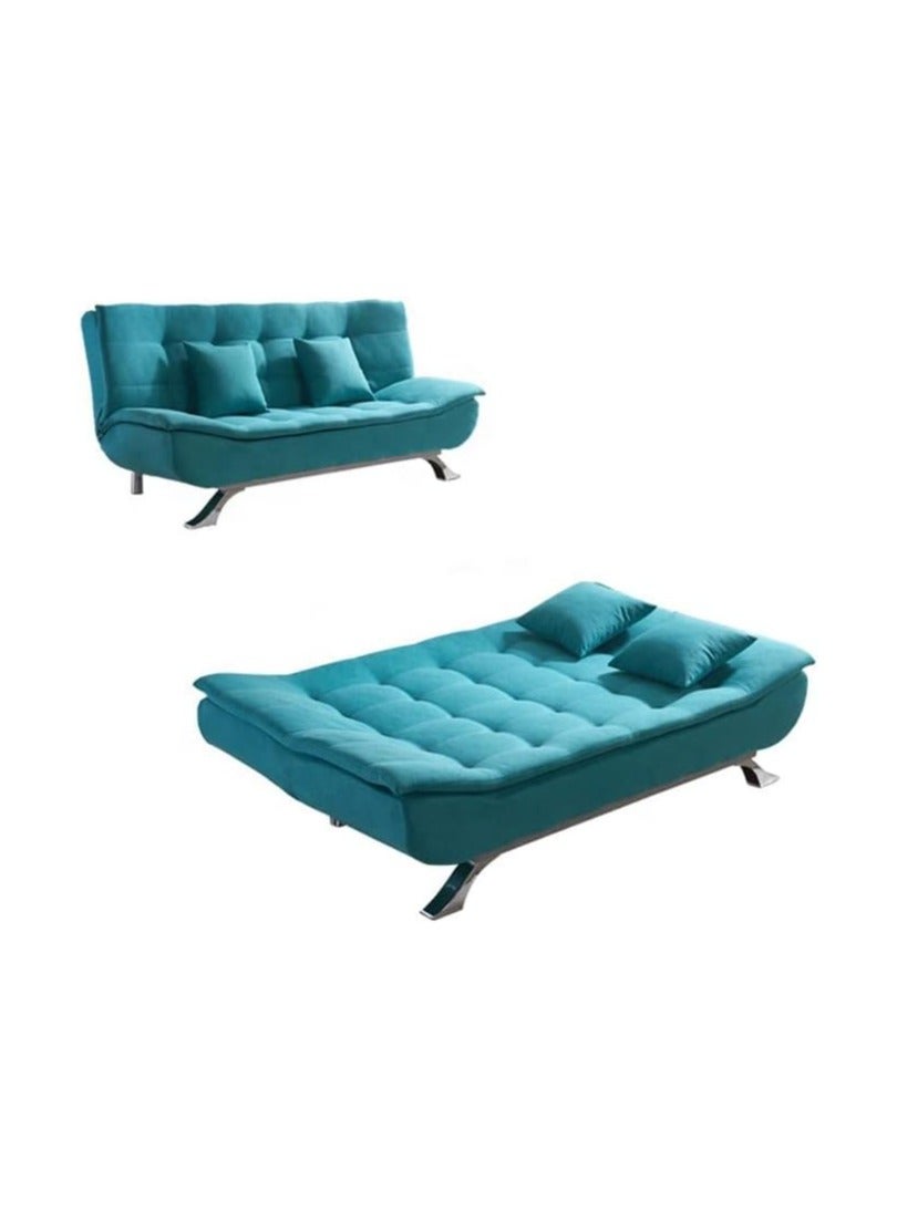 Fabric Multifunction Folding Foam Sofa Bed Set Living Room