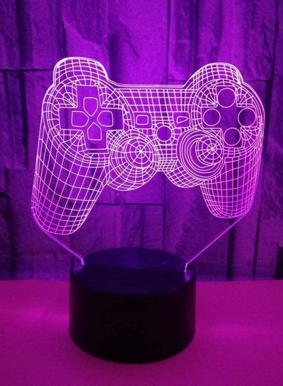 3D ستيريو ضوء Led غمبد 3D الملونة اللمس التحكم عن بعد مصباح مكتبي اللمس قاعدة سوداء + التحكم عن بعد