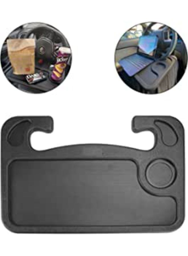 Car Steering Wheel Desk, Travel Car Accessories, Car Stand Trays for Eating, Multipurpose Car Steering Wheel Desk Tray Table