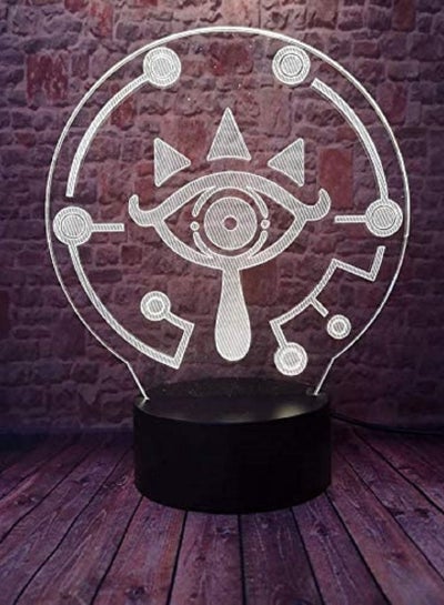 Action & Toy Figures  Flash Zelda Figure Modeling 3D Illusion LED Lamp Colorful Desk Sleeping Nightlight Japan Manga Cartoon action & toy figure