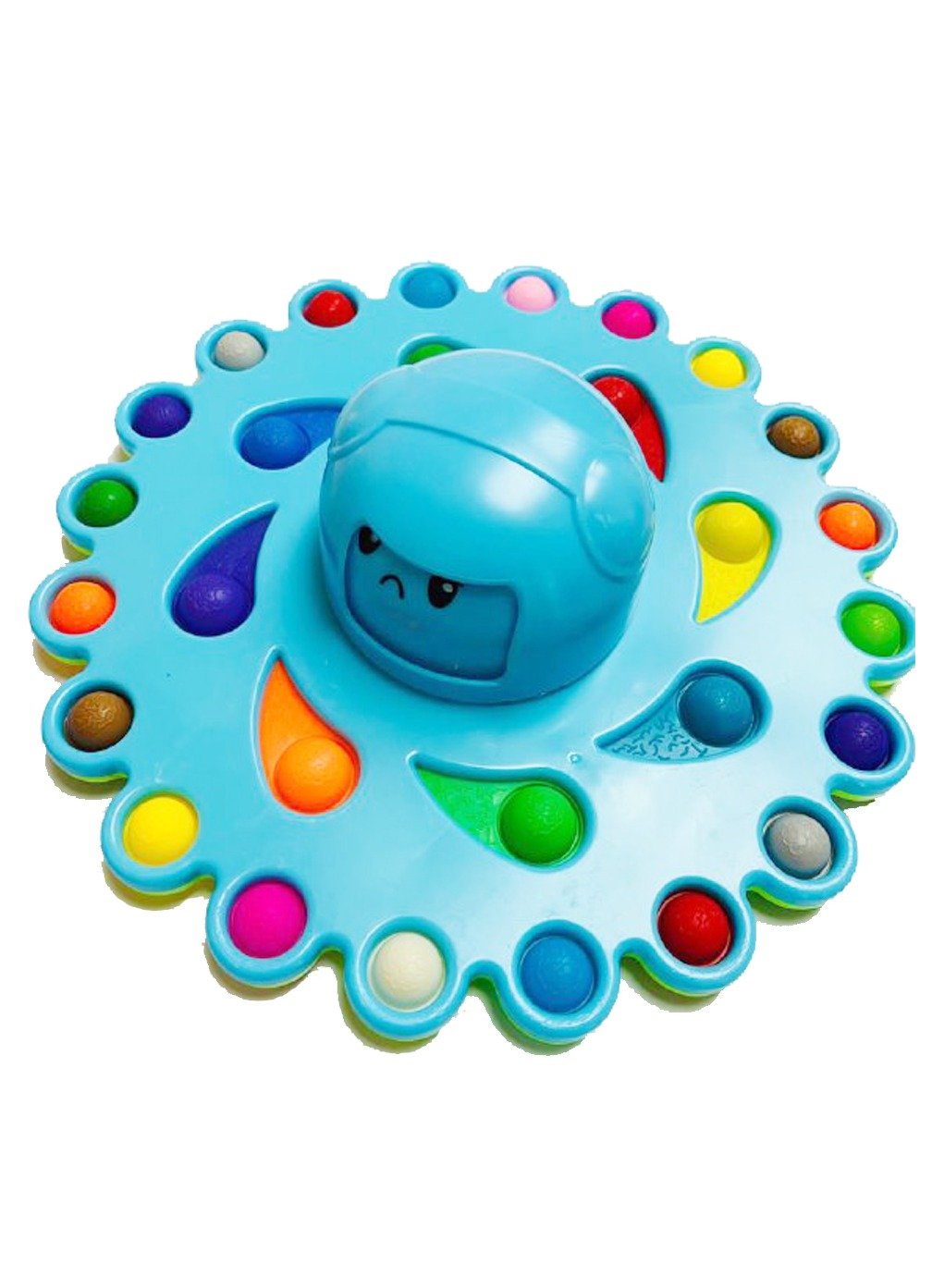 Prime Fidget Spinners Simple Dimple Pop Bubble Fidget Toys Stress Relief for Kids And Adults Push Fidget Spinners Pack Interest Sensory Toys Decompression