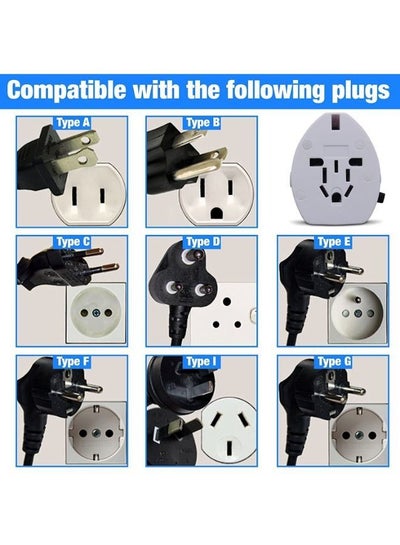 Worldwide Universal International Travel Adapter