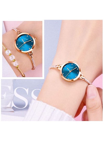 SKMEI 1805 luxury ladies Copper and stainless steel diamond fashion waterproof simple necklace quartz watch
