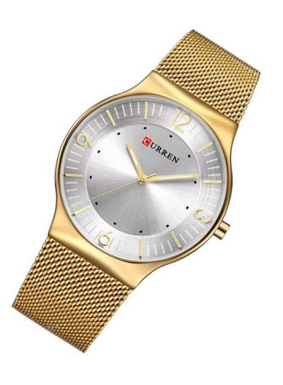 Men's 8304 Water Resistant Analog Watch - Gold