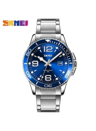 SKMEI Men Fashion Watch Waterproof Date Stainless Steel Men Watch 9278