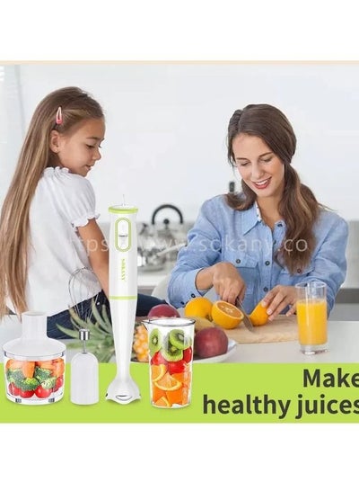 Sokany Hand Blender 4 In 1 Food Processor Grinder Egg Whisk Beaker Chopper - 300 Watt (SK-1718-4)