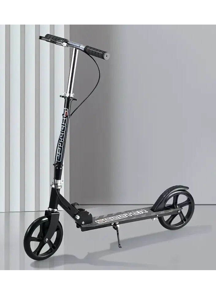 Adjustable Urban Scooter Folding Kick Scooter With Big Wheels Over 10 years old and adults