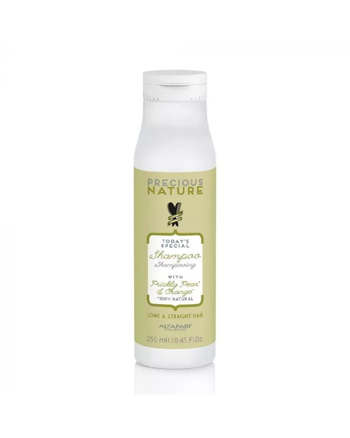 Precious Nature Long & Straight Hair Shampoo With Prickly Pear & Orange 250Ml