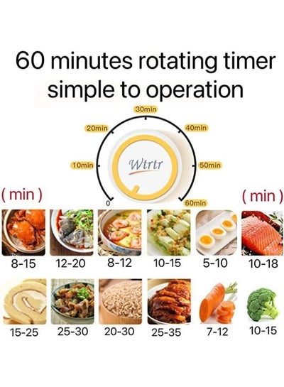 750W Double-layer Multifunctional Electric Food Steamer