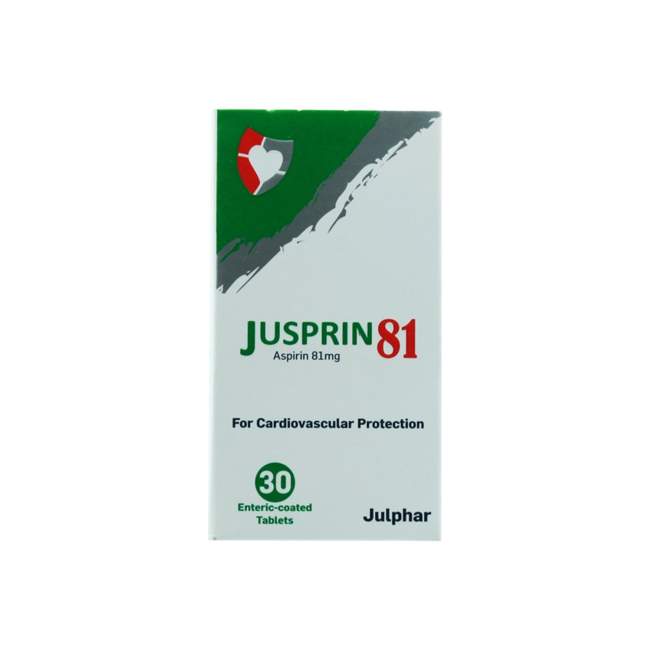 Jusprin 81 Mg Tab 30S