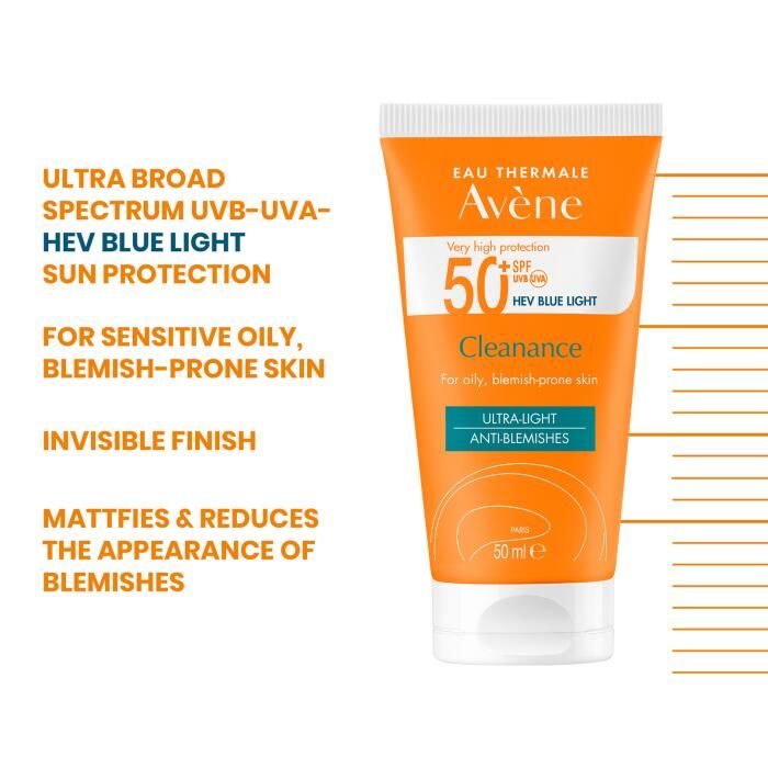 Avene Clean 50+ Spf Oily Skin Ultra Light 50 Ml