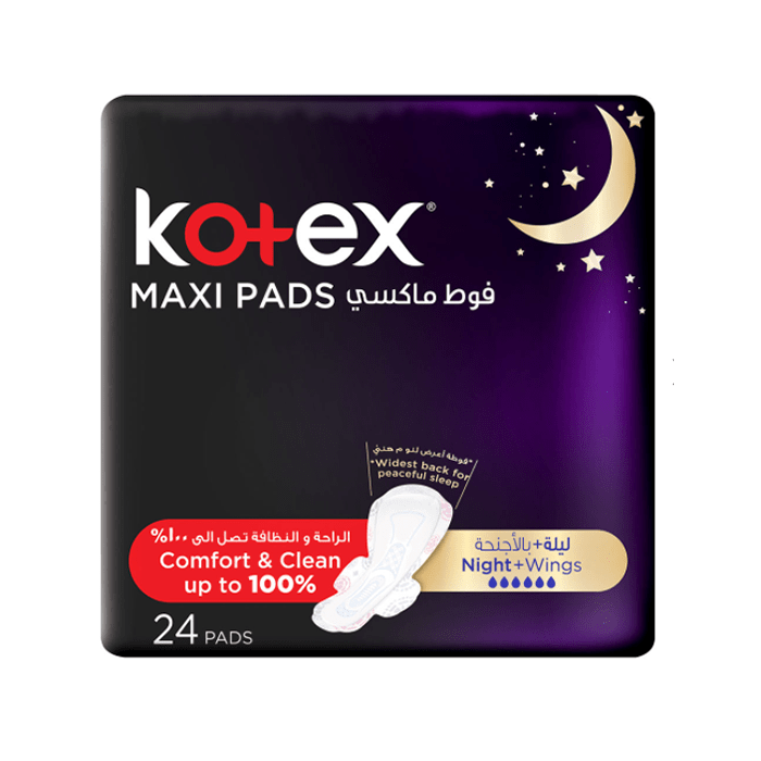 Kotex Maxi Night Time Pads 24S ( Kc398 )