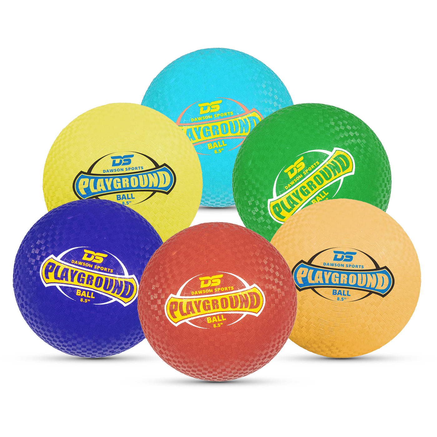 DS Playground Rubber Dodgeball 8.5" (Set of 12)