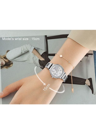 NAVIFORCE Luxury Women Watch Fashion Stainless Steel Waterproof Bracelet Wrist Watches with Date NF5016