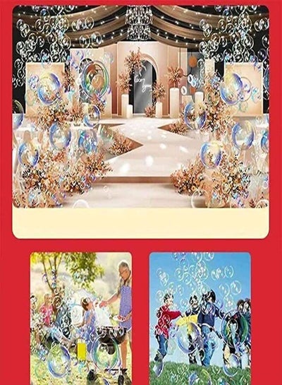 Automatic Fireworks Bubble Machine Kids Outdoor Game Pro Party Festival Celebration Bubble Machine