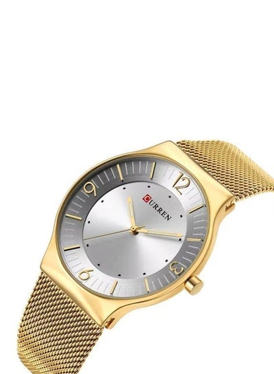 Men's 8304 Water Resistant Analog Watch - Gold