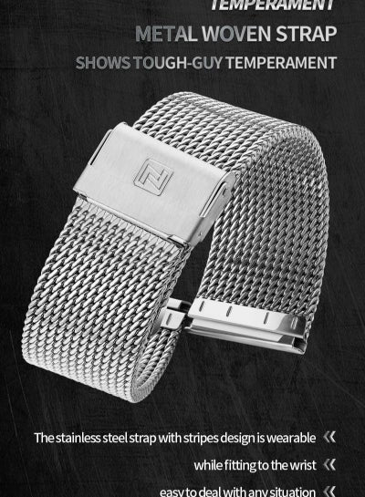 NAVIFORCE NF9211S ساعات تقويم رجالية ساعة رياضية كاجوال للرجال كوارتز ساعة يد بحزام ستانلس ستيل ساعة Relogio Masculino 2023