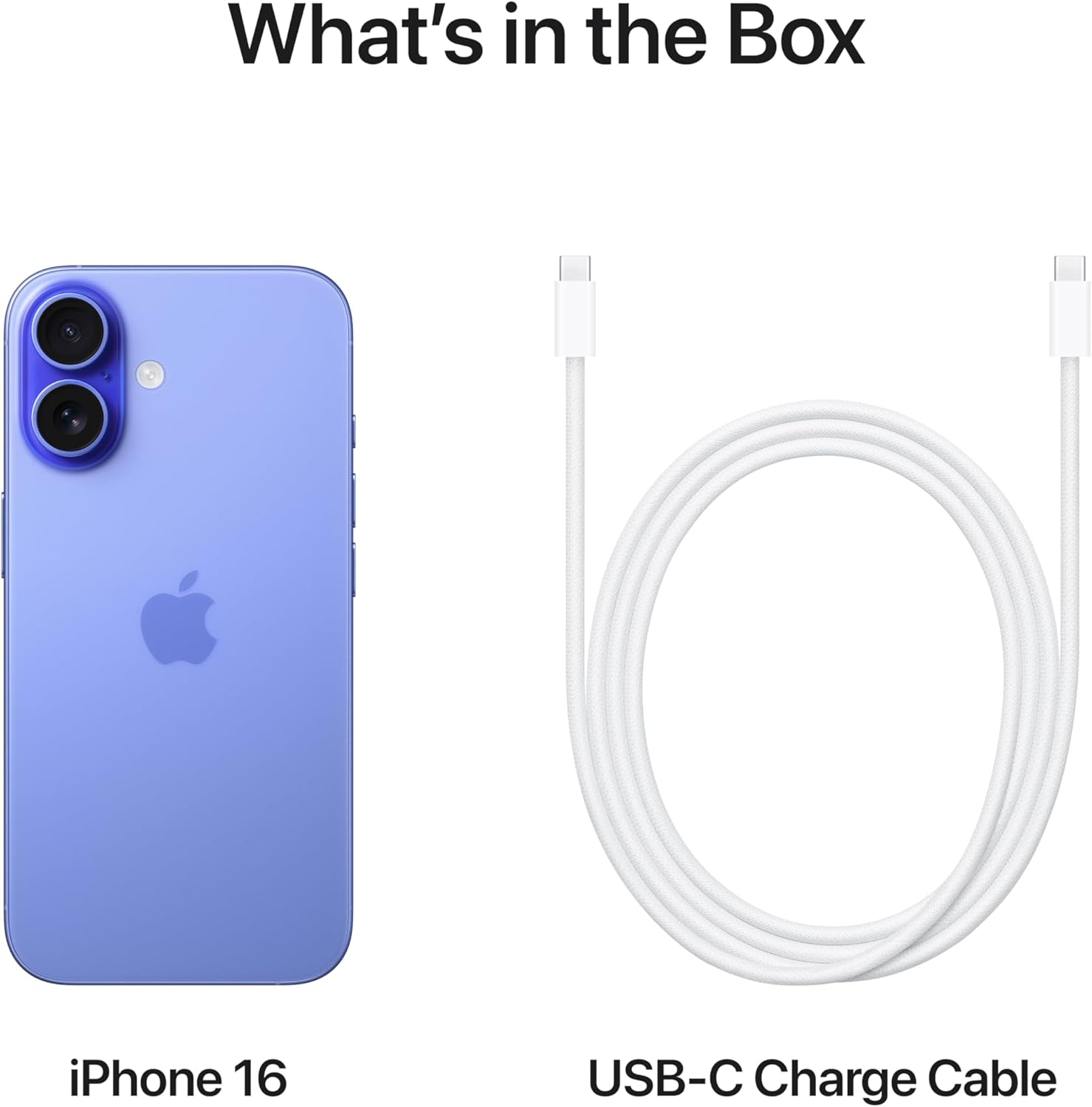 Apple iPhone 16 (128 GB) Ultramarine - Dual eSIM (US Version)