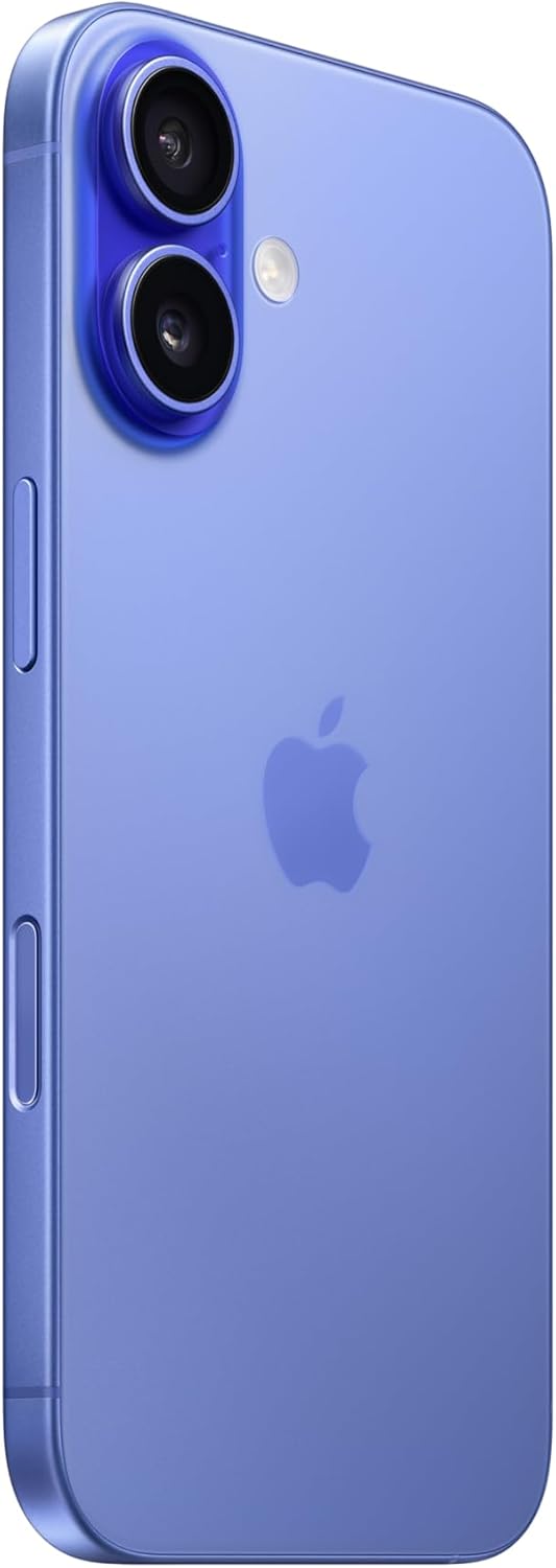 Apple iPhone 16 (128 GB) Ultramarine - Dual eSIM (US Version)