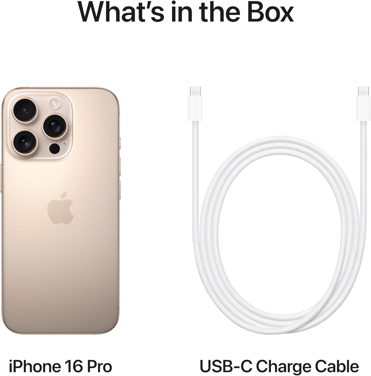 Apple iPhone 16 Pro (128 GB) Desert Titanium - Dual eSIM US Version