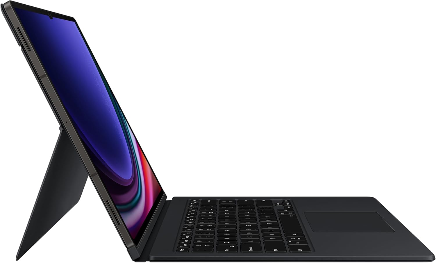 Samsung Galaxy Official Book Cover Keyboard with Trackpad for Tab S9 Ultra, Black