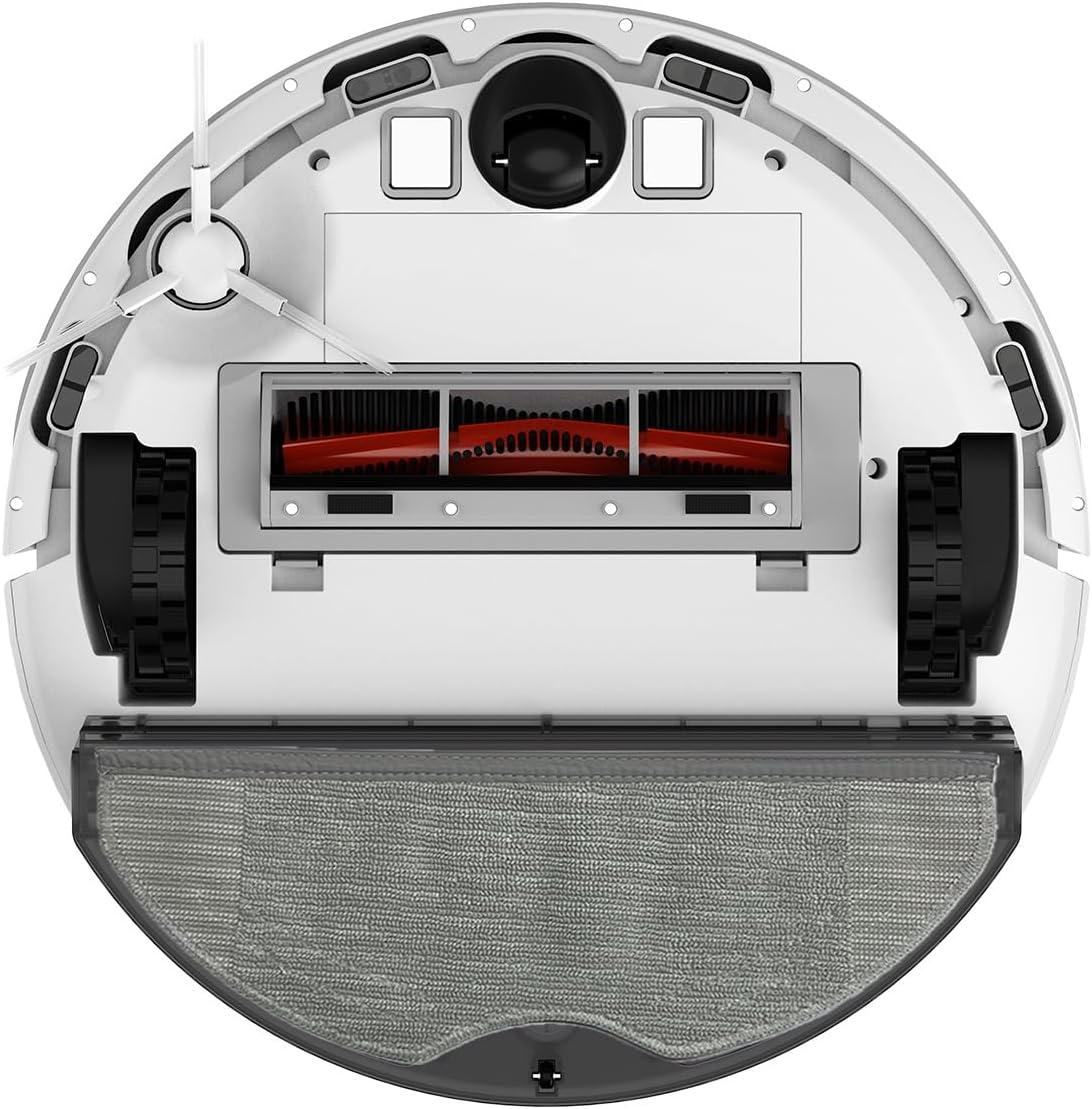 XIAOMI Robot Vacuum S40C, 2-in-1 Vacuum Cleaner and Floor Scrubber, 5000Pa Suction Power, LDS Intelligent Navigation, Automatic Charging, Ideal for Short Pile Carpets and Hard Floors