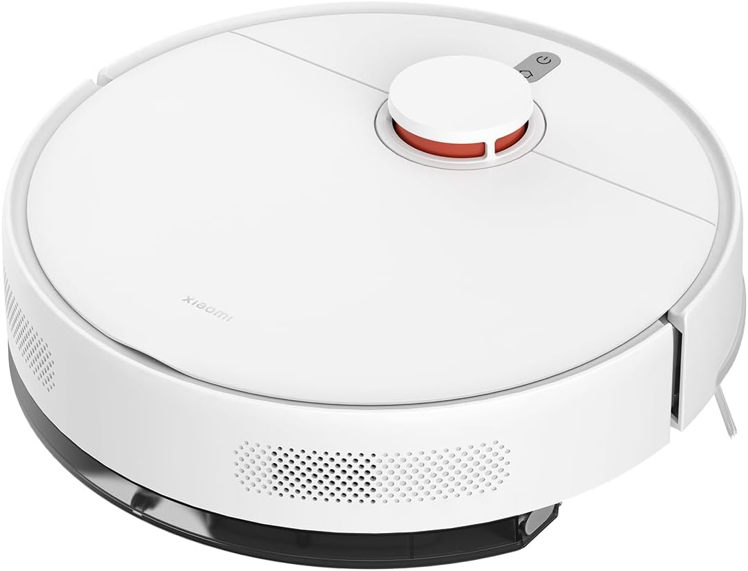 XIAOMI Robot Vacuum S40C, 2-in-1 Vacuum Cleaner and Floor Scrubber, 5000Pa Suction Power, LDS Intelligent Navigation, Automatic Charging, Ideal for Short Pile Carpets and Hard Floors