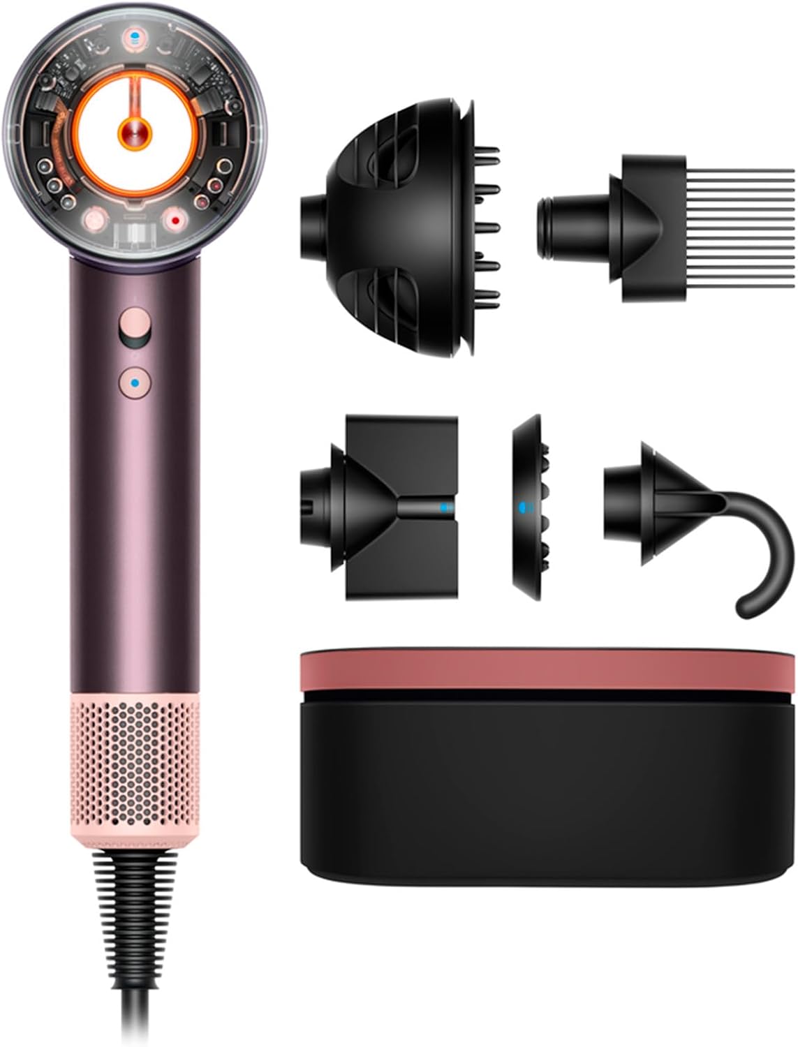 Dyson Limited Edition Supersonic Nural Hair Dryer in Jasper Plum - International Version