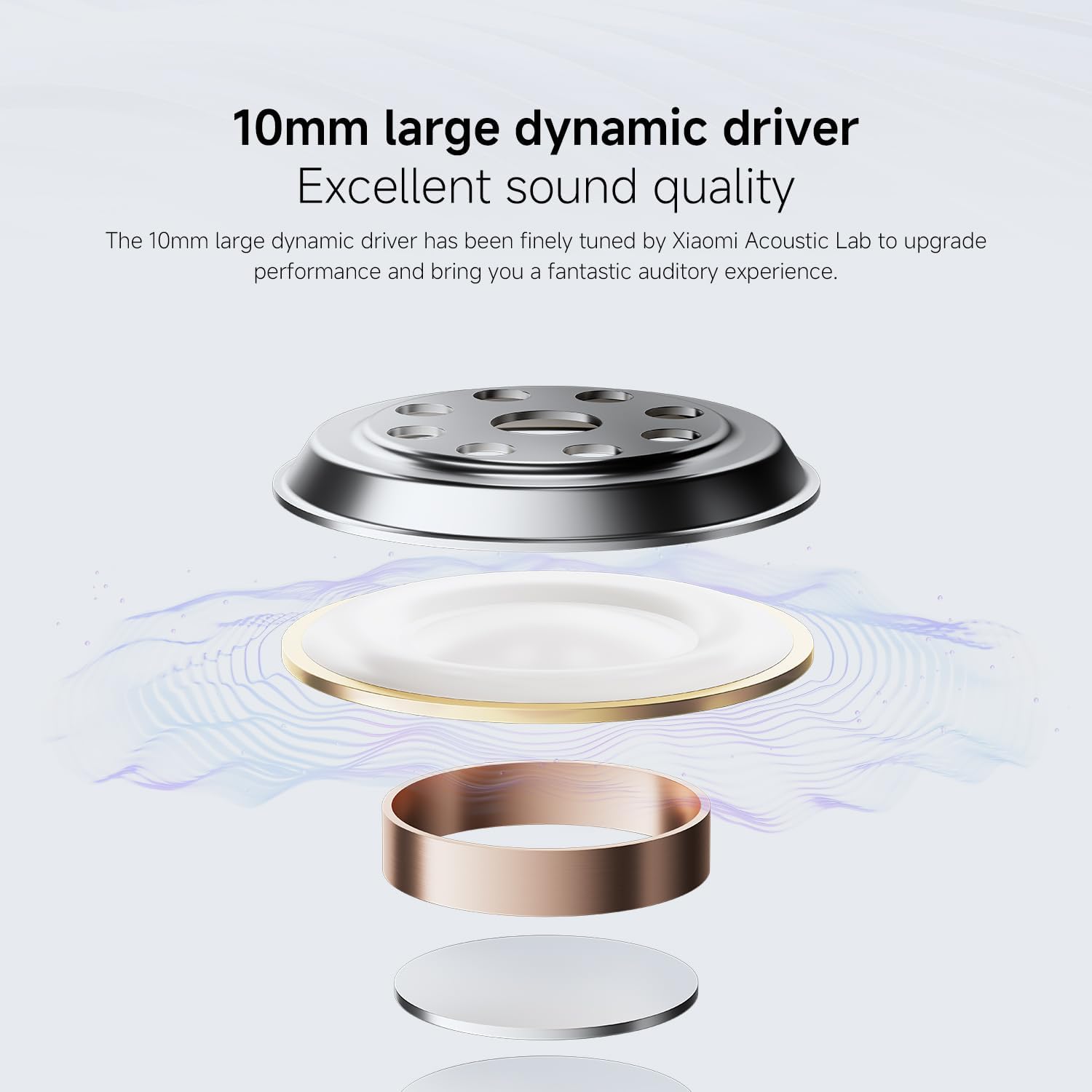 Xiaomi Redmi Buds 6 Play - In-Ear Headphones, 36h Battery Life, 10 mm Dynamic Driver with 4 EQ Settings, AI Noise Cancelling for Calls, Bluetooth 5.4, Quick Charge for 3h Music in 10 Minutes, Pink