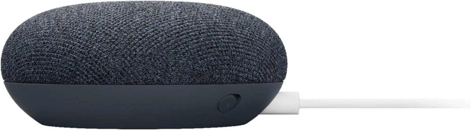Google Nest Mini 2nd Generation Smart Speaker with Google Assistant - Charcoal
